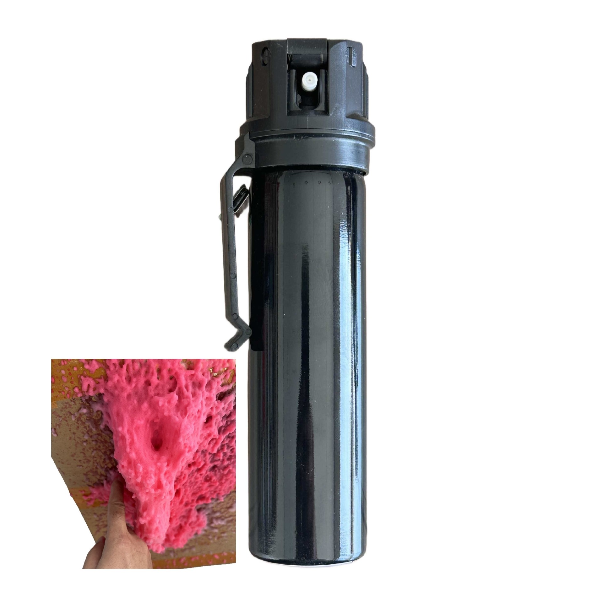 UV foam spray self defense pepper spray self defense product self defense keychain